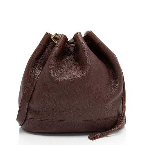 Hermes Vintage Evergrain Market 28 Drawstring Bag