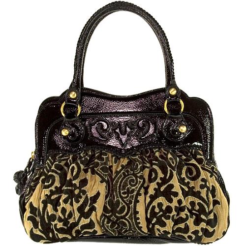 Isabella Fiore Heirloom Bloom Simone Satchel Handbag