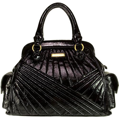 Isabella Fiore Let Go My Deco Celine Satchel Handbag