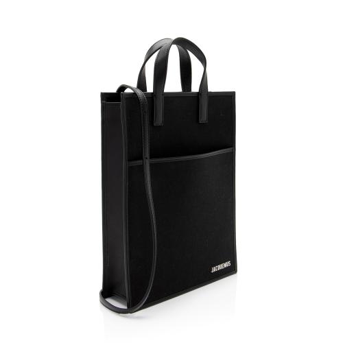 Jacquemus Leather Le Cabas Tote