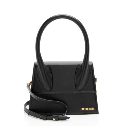 Jacquemus Leather Le Chiquito Moyen Large Bag