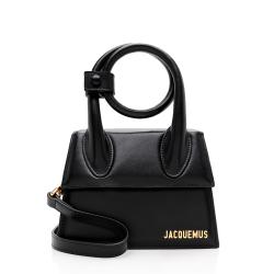 Jacquemus Leather Le Chiquito Noeud Bag