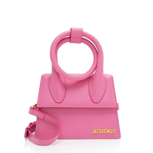 Jacquemus Leather Le Chiquito Noeud Bag