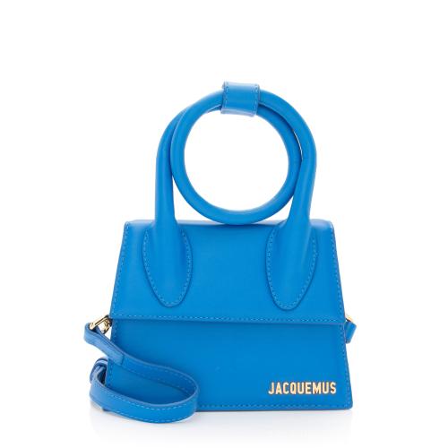 Jacquemus Leather Le Chiquito Noeud Bag