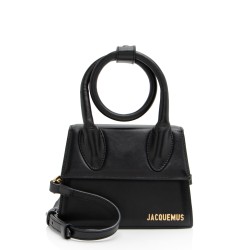 Jacquemus Leather Le Chiquito Noeud Bag