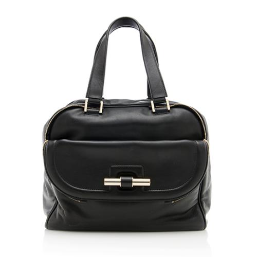 Jimmy Choo Calfskin Justine Large Tote - FINAL SALE