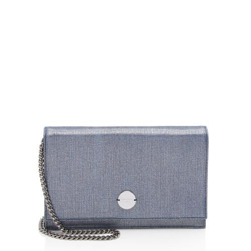 Jimmy Choo Glitter Denim Florence Crossbody