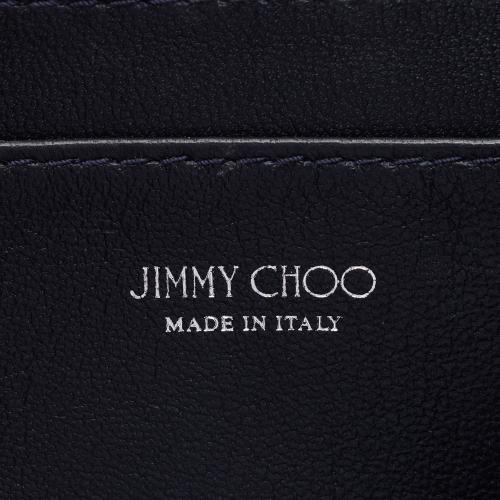 Jimmy Choo Glitter Denim Florence Crossbody