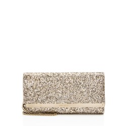 Jimmy Choo Glitter Milla Clutch