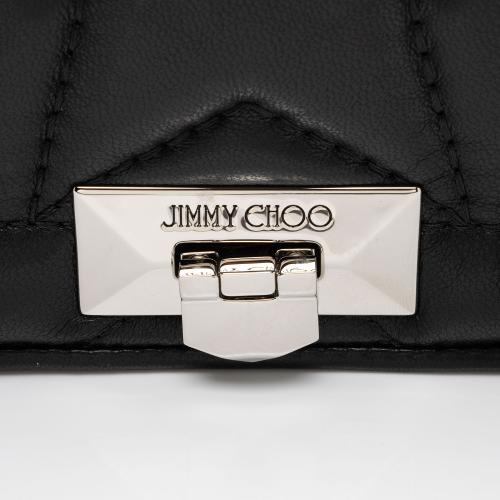 Jimmy Choo Leather Helia Chain Crossbody