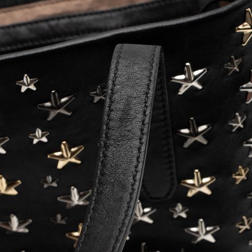 Jimmy Choo Leather Star Studded Sofia Small Tote