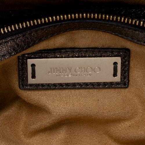 Jimmy Choo Metallic Leather Ramona Shoulder Bag