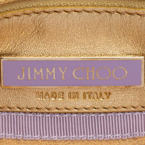 Jimmy Choo Metallic Python Tulita Shoulder Bag