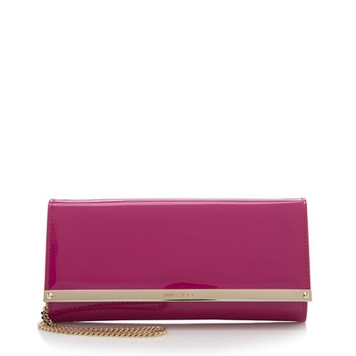 Jimmy Choo Patent Leather Milla Clutch