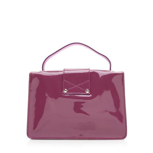 Jimmy Choo Patent Leather Rebel Satchel