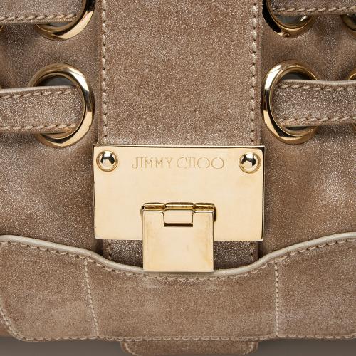 Jimmy Choo Suede Ramona Shoulder Bag