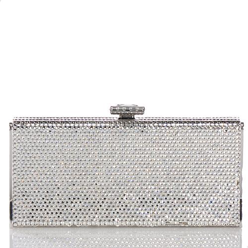 Judith Leiber Crystal Slender Curve Evening Clutch