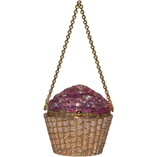 Judith Leiber Strawberry Cupcake Clutch