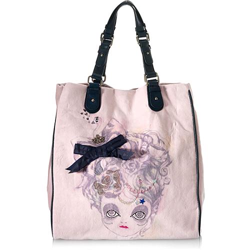 Juicy Couture Doll Face Tote 