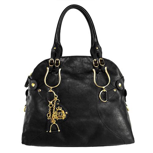 Juicy Couture Equestrian Large Bowler Handbag