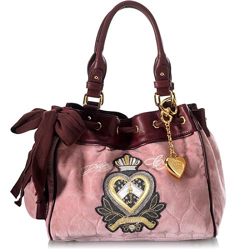 Juicy Couture Heart Jacquard Day Dreamer Tote