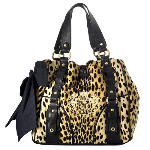 Juicy Couture Leopard Print Day Dreamer Tote