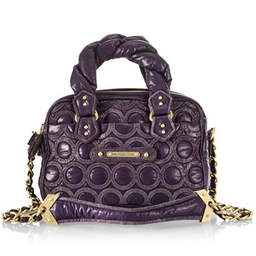 Juicy Couture Quilted Nylon/ Leather Cate Crossbody