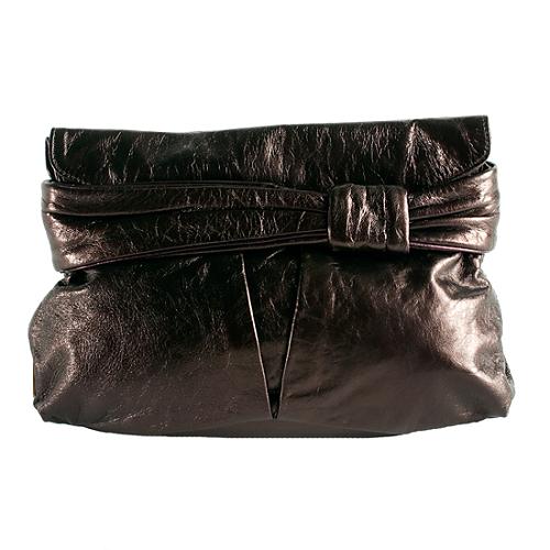 Kooba Metallic Leather Andie Clutch