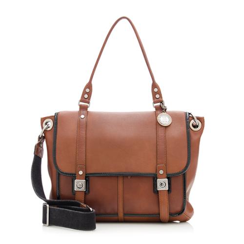 Lanvin Leather Odeon Messenger