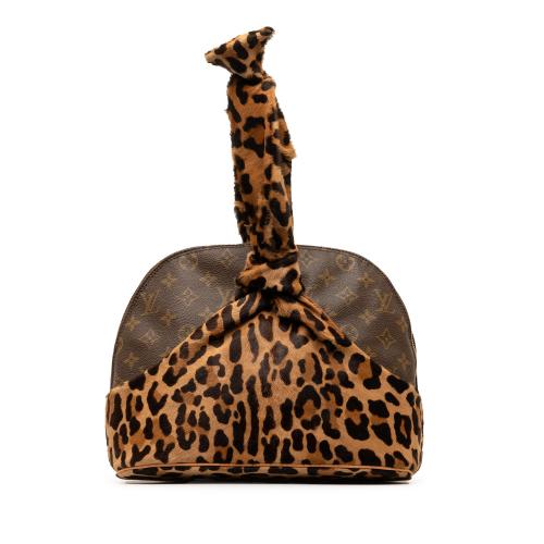 Louis Vuitton Azzedine Alaia Monogram Leopard Alma