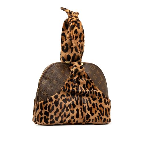 Louis Vuitton Azzedine Alaia Monogram Leopard Alma