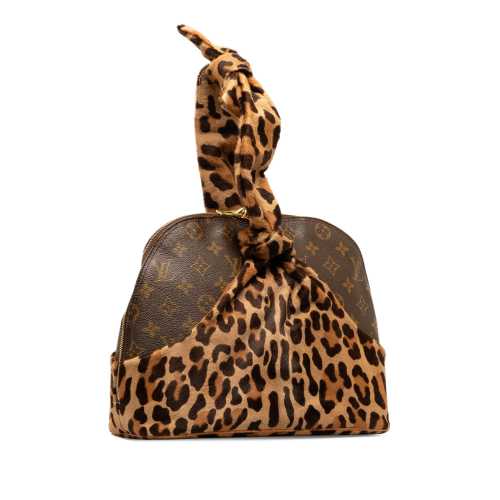 Louis Vuitton Azzedine Alaia Monogram Leopard Alma