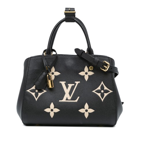 Louis Vuitton Bicolor Monogram Empreinte Giant Montaigne BB