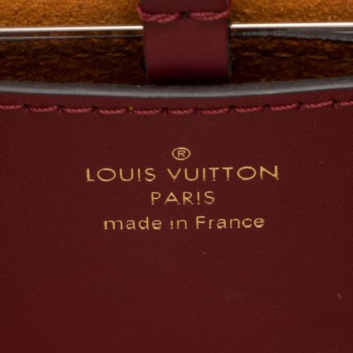 Louis Vuitton Calfskin Check Monogram Twist MM Shoulder Bag