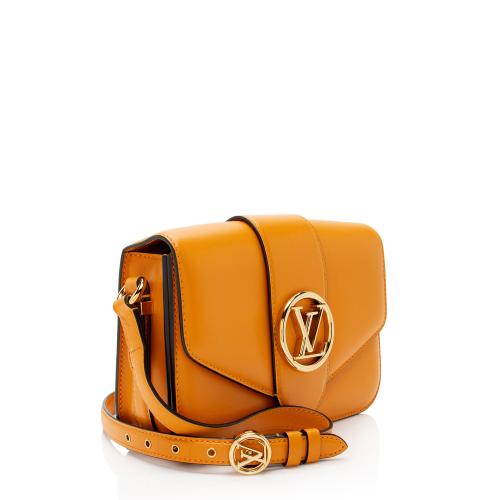 Louis Vuitton Calfskin LV Pont 9 Shoulder Bag