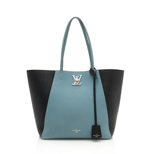 Louis Vuitton Calfskin Lockme Cabas Tote