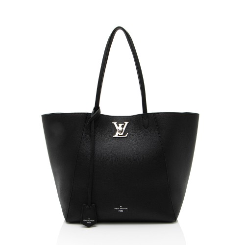 Louis Vuitton Calfskin Lockme Cabas Tote