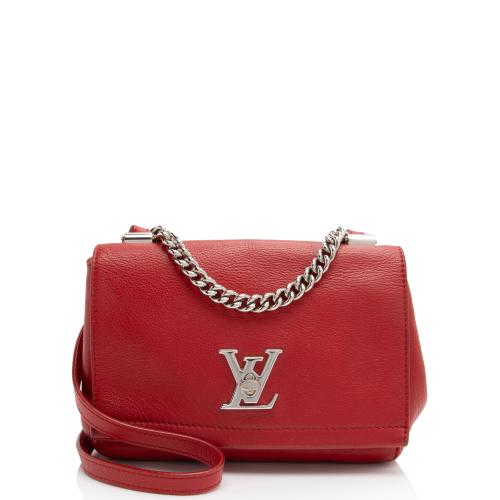 Louis Vuitton Calfskin Lockme II BB Shoulder Bag