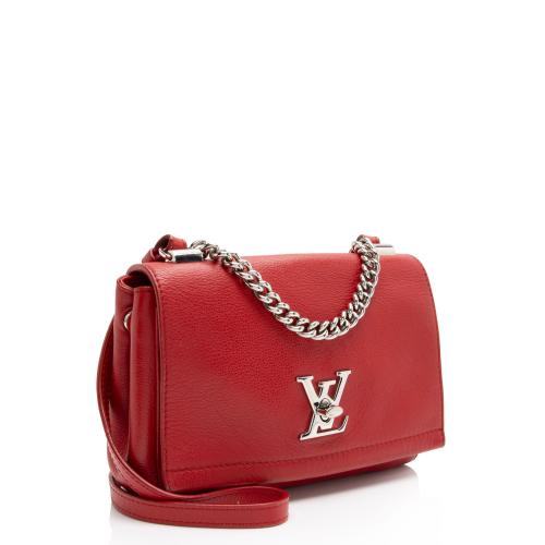 Louis Vuitton Calfskin Lockme II BB Shoulder Bag