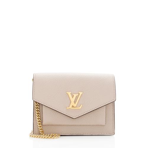 Louis Vuitton Calfskin Mini Mylockme Chain Pochette