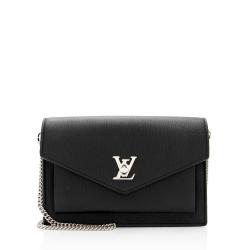 Louis Vuitton Calfskin Mylockme Chain Pochette