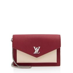 Louis Vuitton Calfskin Mylockme Chain Pochette