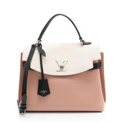 Louis Vuitton Calfskin Lockme Ever MM Top Handle