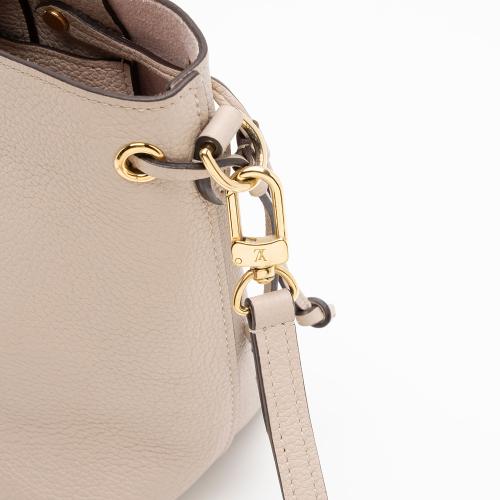 Louis Vuitton Calfskin Nano Lockme Bucket Bag