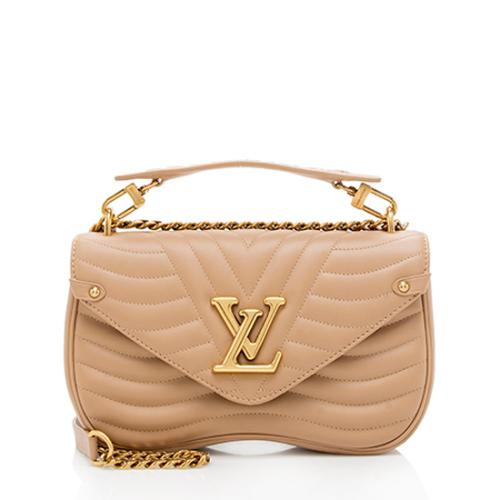 Louis Vuitton Calfskin New Wave Chain MM Shoulder Bag