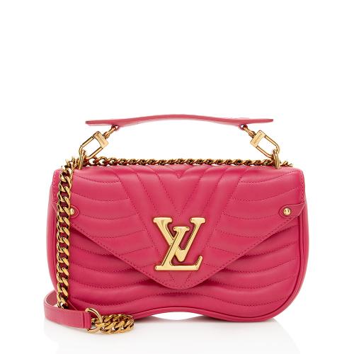 Louis Vuitton Calfskin New Wave Chain MM Shoulder Bag