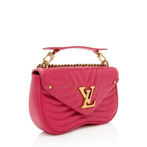 Louis Vuitton Calfskin New Wave Chain MM Shoulder Bag