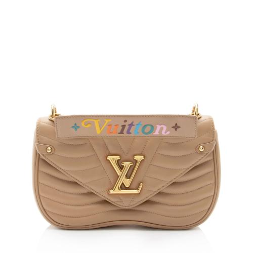 Louis Vuitton Calfskin New Wave Chain MM Shoulder Bag - FINAL SALE