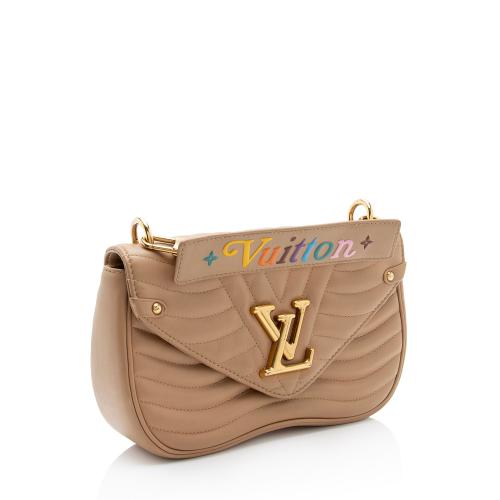 Louis Vuitton Calfskin New Wave Chain MM Shoulder Bag - FINAL SALE