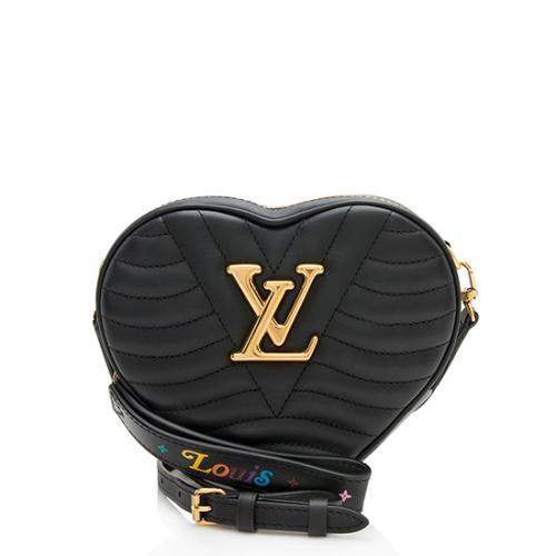 Louis Vuitton Calfskin New Wave Heart Shoulder Bag